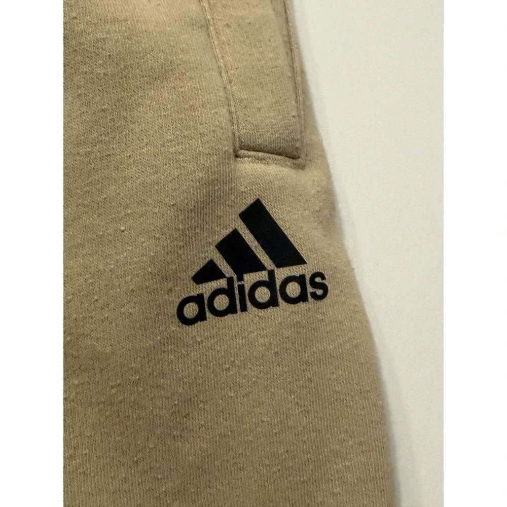 adidas Postgame Tapered Pants Beige Tone HF2211 Mens XL Pre-Owned